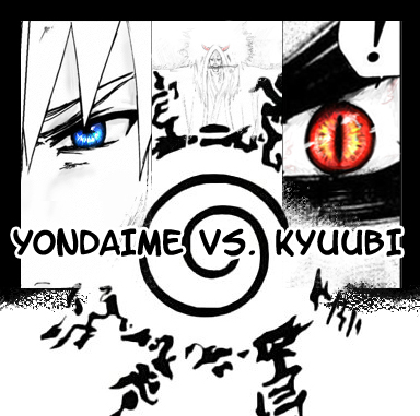 Yondaime vs Kyuubi 